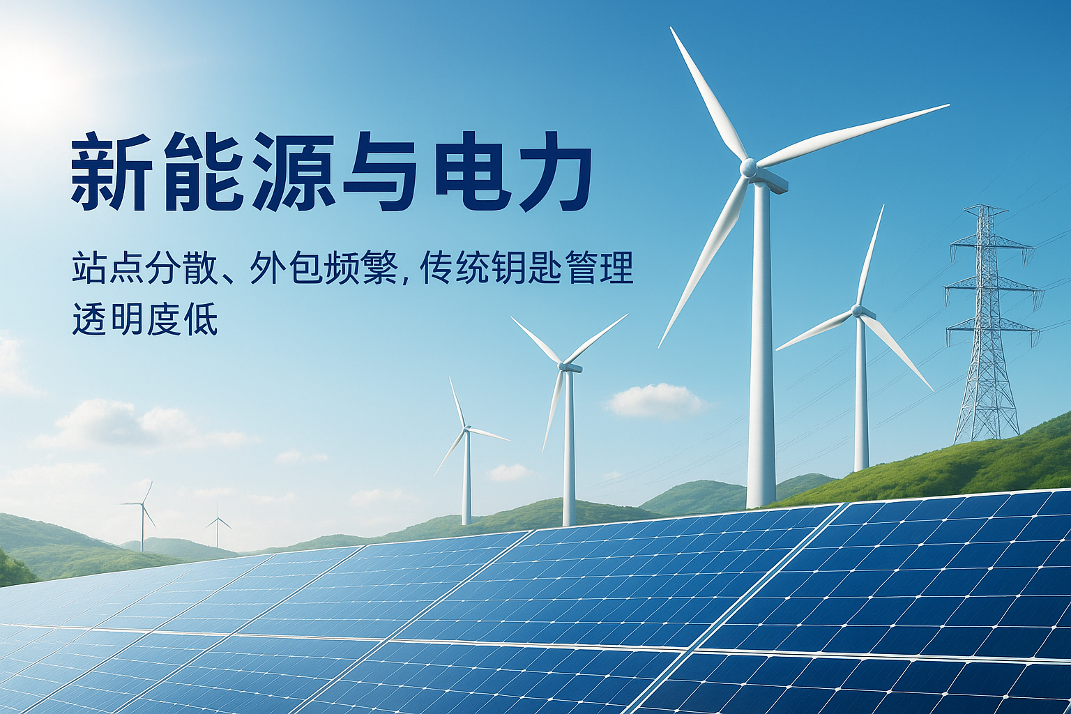 新能源与电力行业横幅（占位图，可替换）