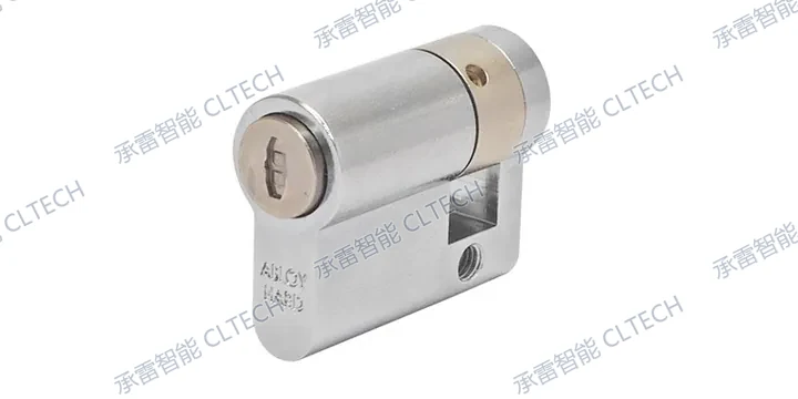 ABLOY CLIQ CYLP832T DIN OUT FL30 single cylinder w/ dust cover 9mm cam Fe