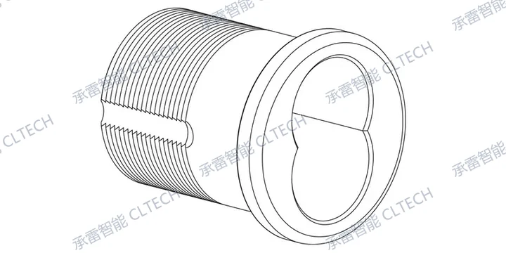 ABLOY Cylinder housing CH015