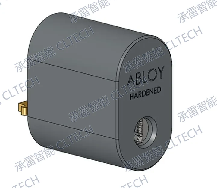 ABLOY CLIQ CYL200T Scan oval OUT single cylinder Fe