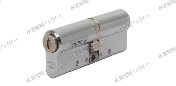 ABLOY CLIQ CYLD322T DIN double-cylinder w/ dust cover and delay function Ms
